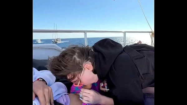 Public Sex Couples on a Yacht