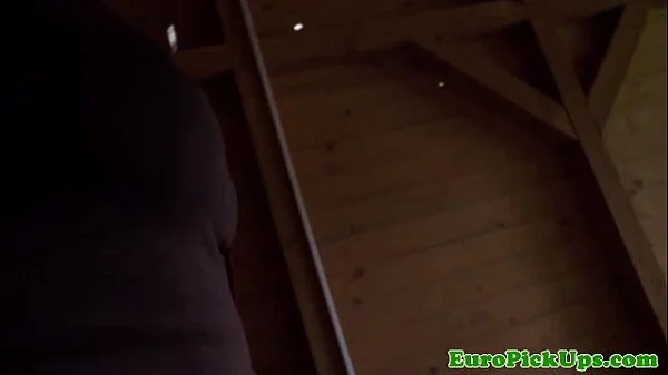 Real euro slut pounded for cash