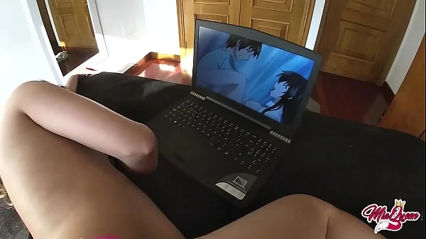 Watching Hentai I can't say NO when he wants cum inside me